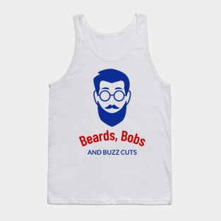 Beards, Bobs, and Buzz Cuts Barber Barbershop Tank Top